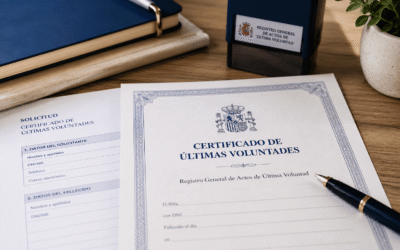 ¿Cuánto tarda el certificado de últimas voluntades? Plazos, solicitud y trámites