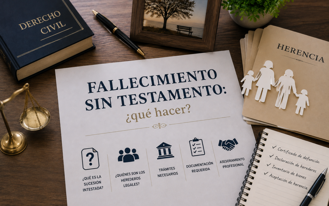 Fallecimiento sin testamento: ¿qué hacer? Guía paso a paso en España